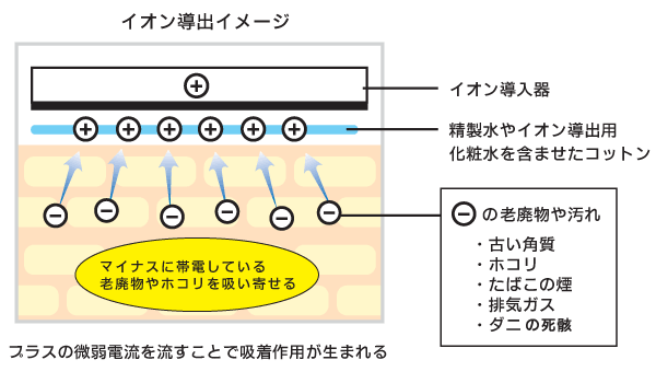 イオン導出イメージ