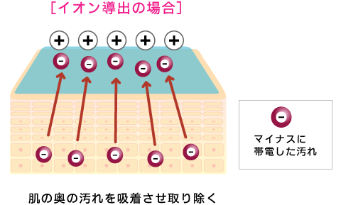 イオン導出イメージ